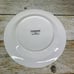 Thomson Pottery SEASHELLS Embossed Rim White Ceramic Lunch Salad Plates Set of 4