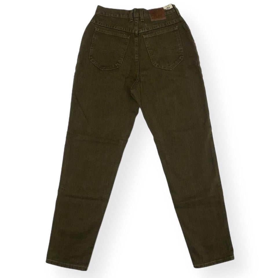 vintage 90s lee high waisted jeans - green nwt