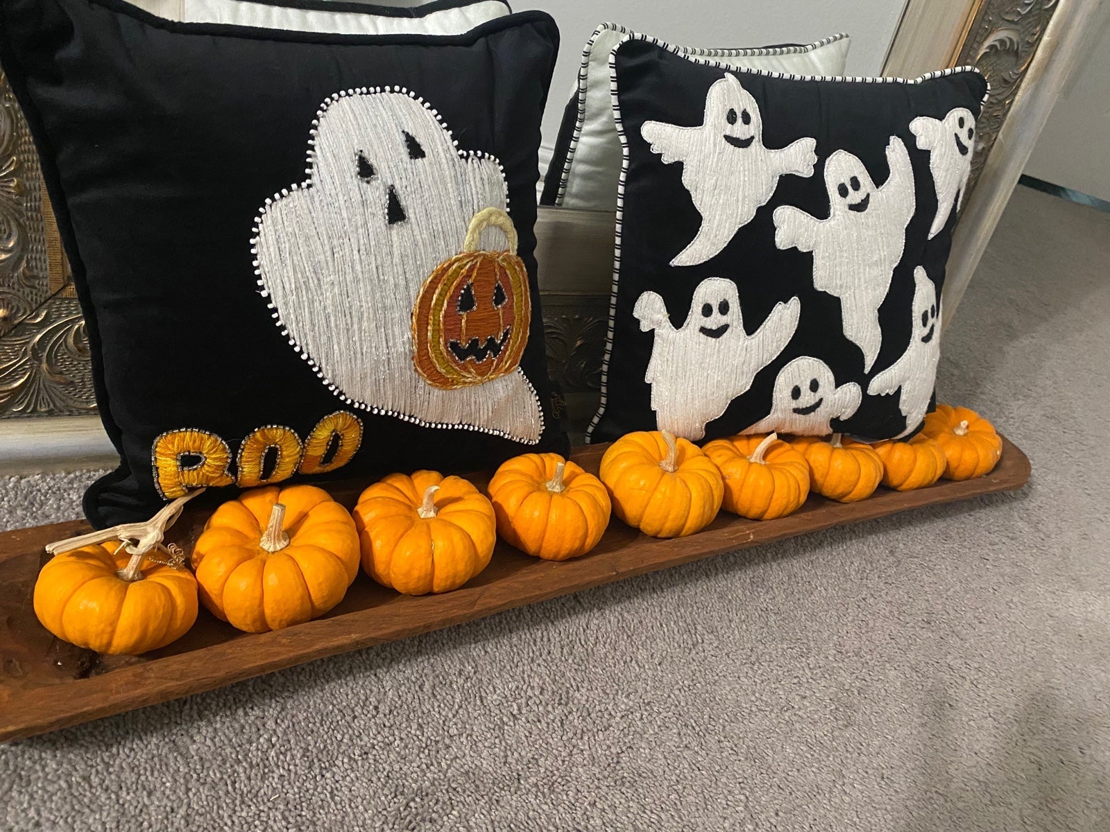Ghost pilllow set of two