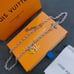 Silver letter necklace