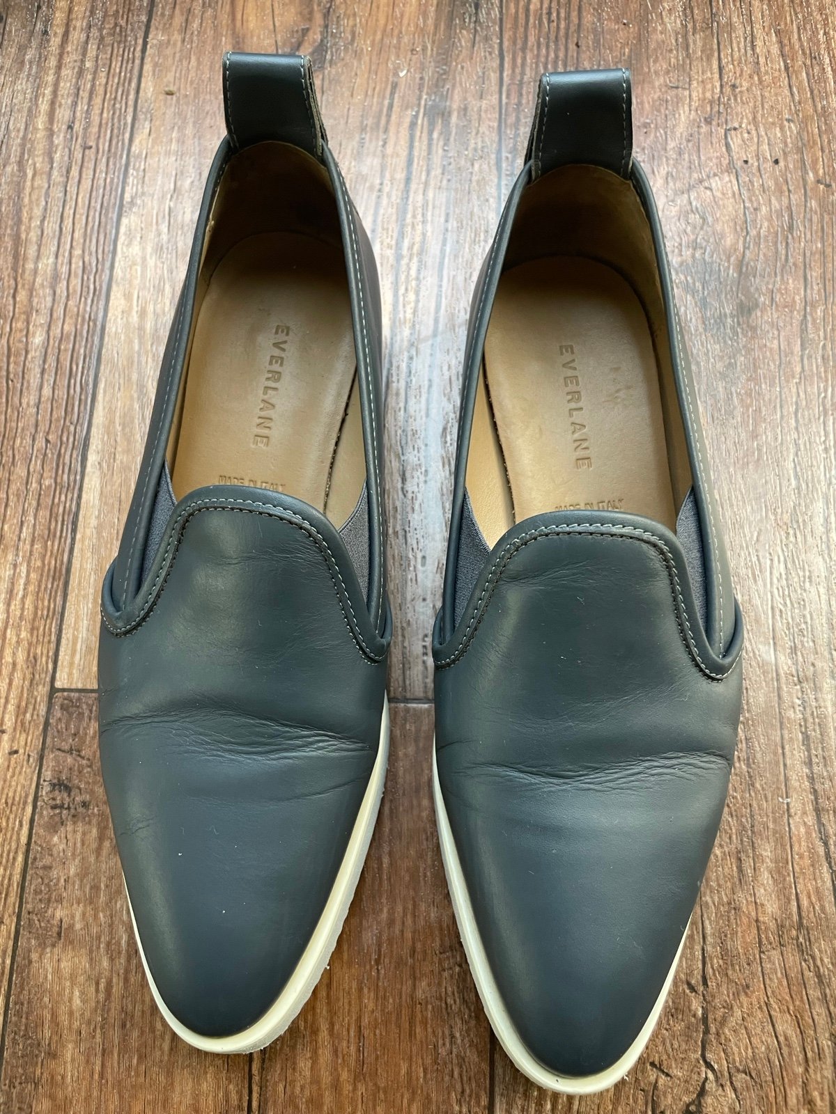 Everlane leather street loafers