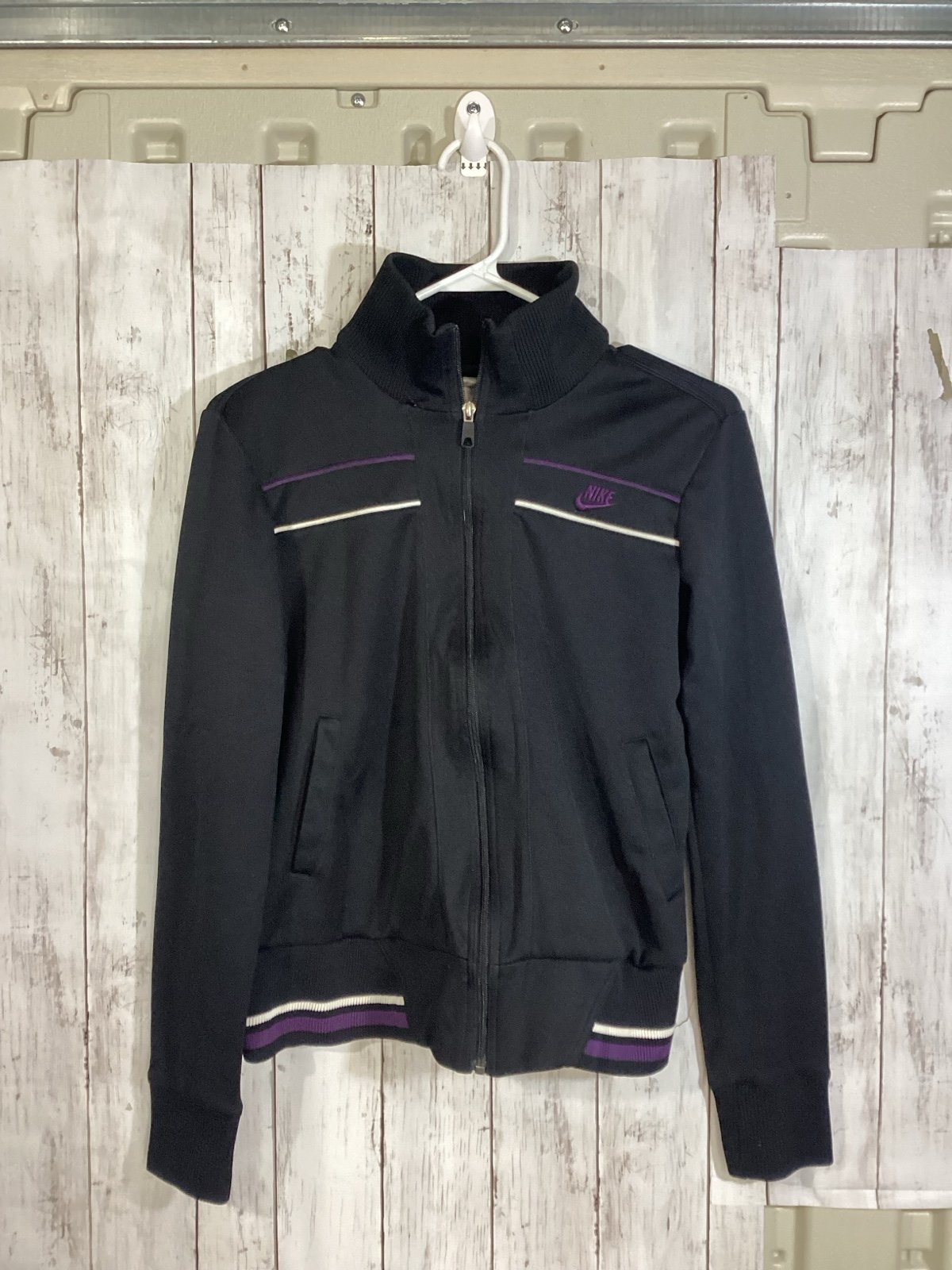 Women's nike Originals Vintage Black Lady Adi TT Track Top Jacket M casual