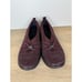 BZees Women's Niche Size 8M Burgundy Glitter Casual Slip On Shoes Knit NWOB