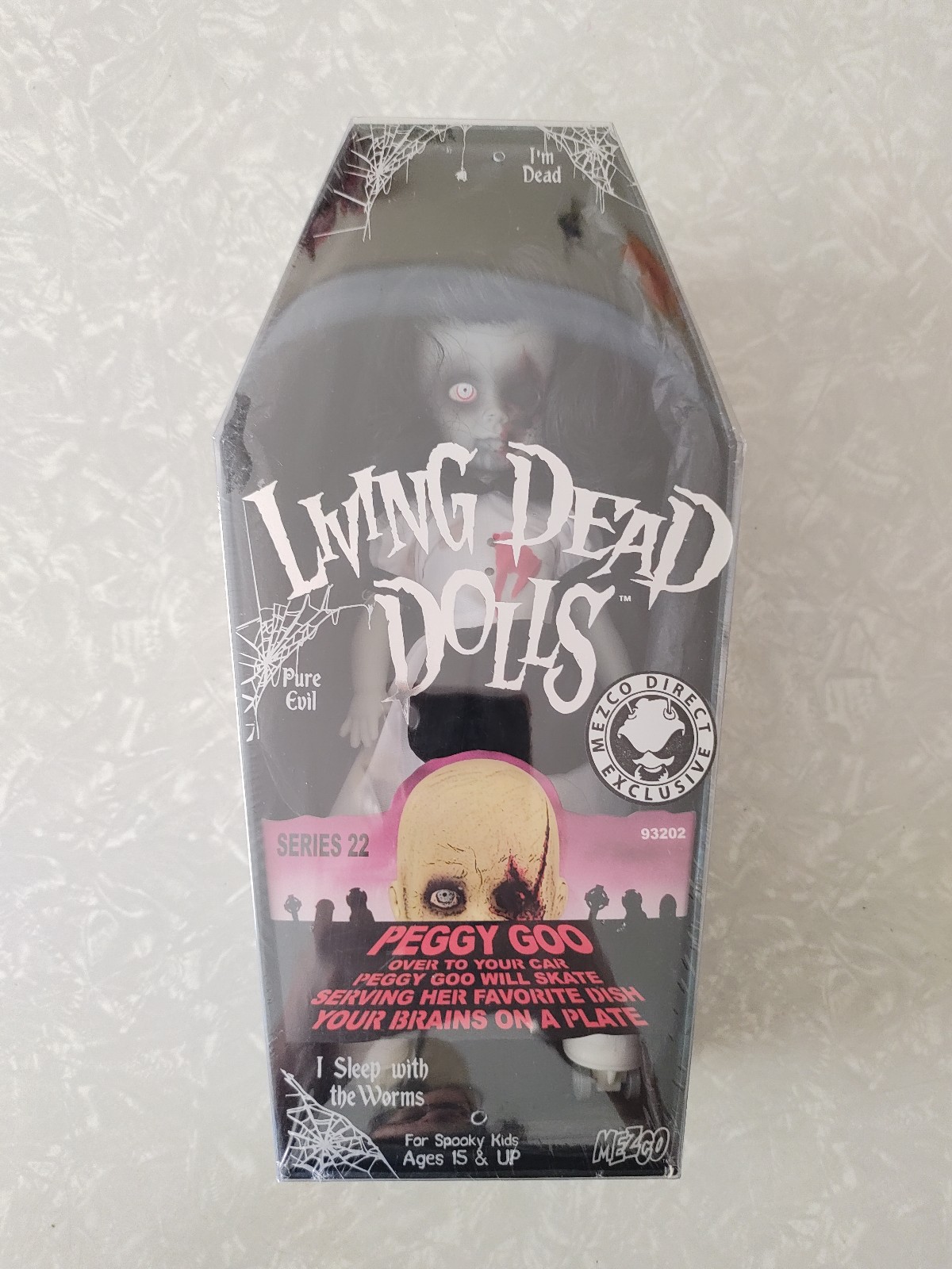 2011 Living Dead Dolls Series 22 Peggy Goo variant new sealed Mezco