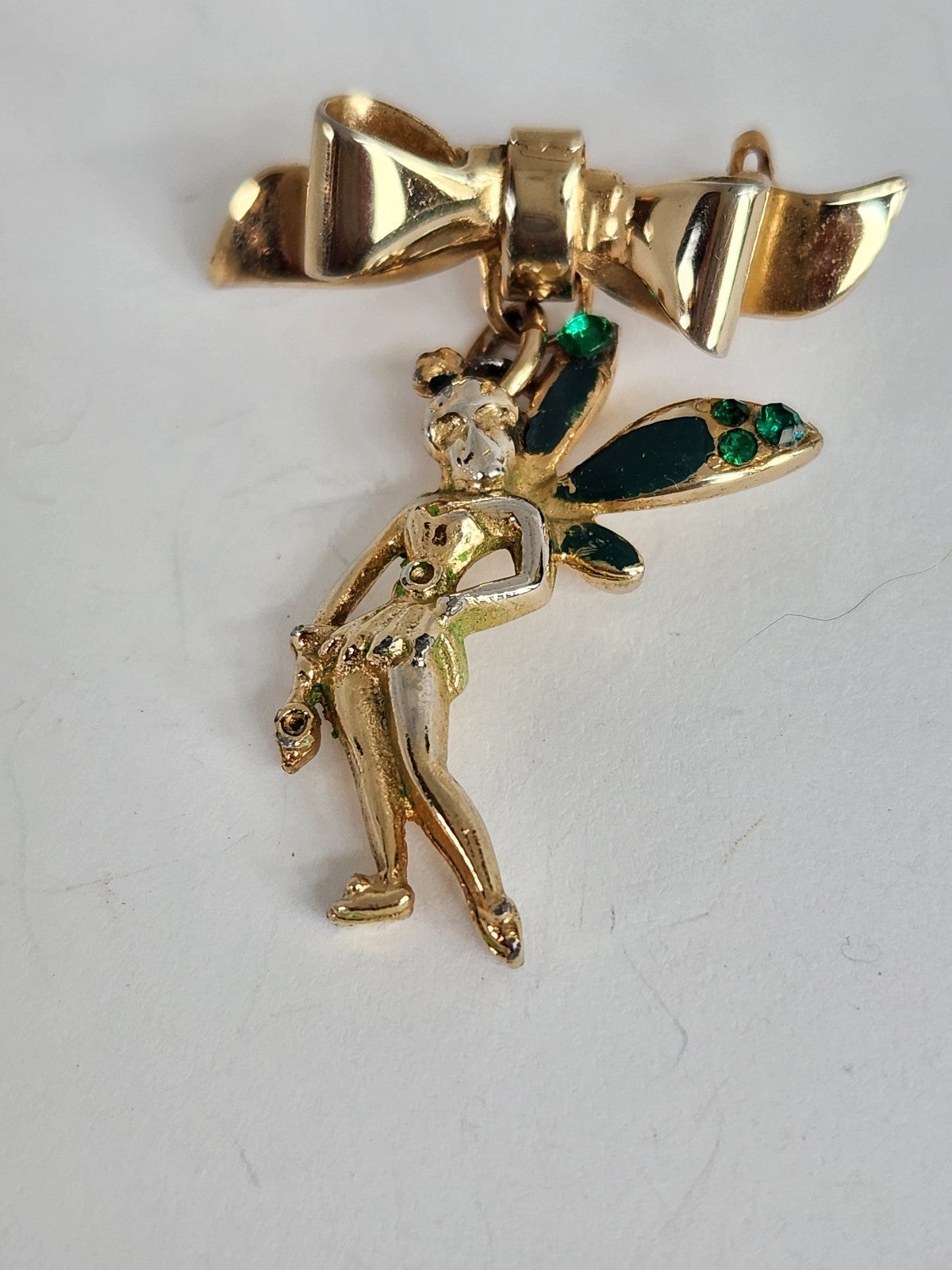 Vintage Disney Coro Tinkerbell Brooch