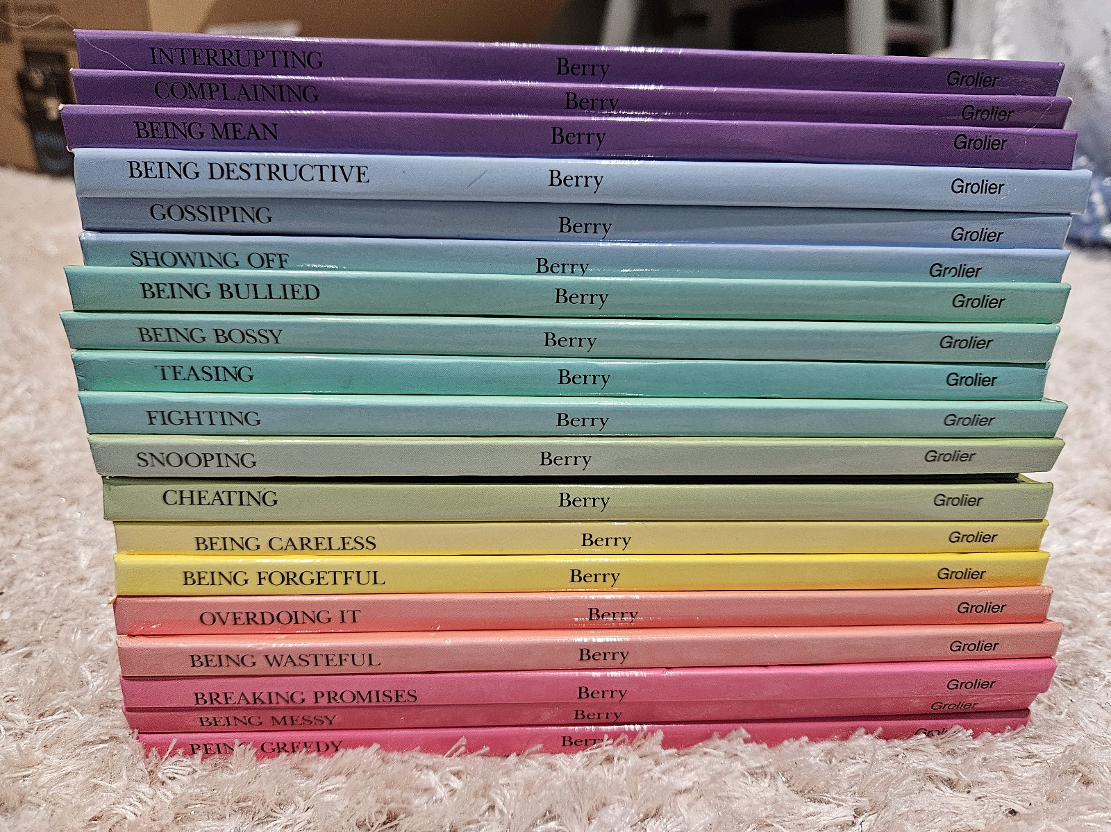 Children's learning books, vintage