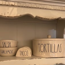 Rae Dunn Tortillas Set