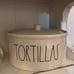 Rae Dunn Tortillas Set