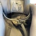Nike Men’s Air Alpha Force 88’. Medium grey. Suede. Size 10. Velcro Strap