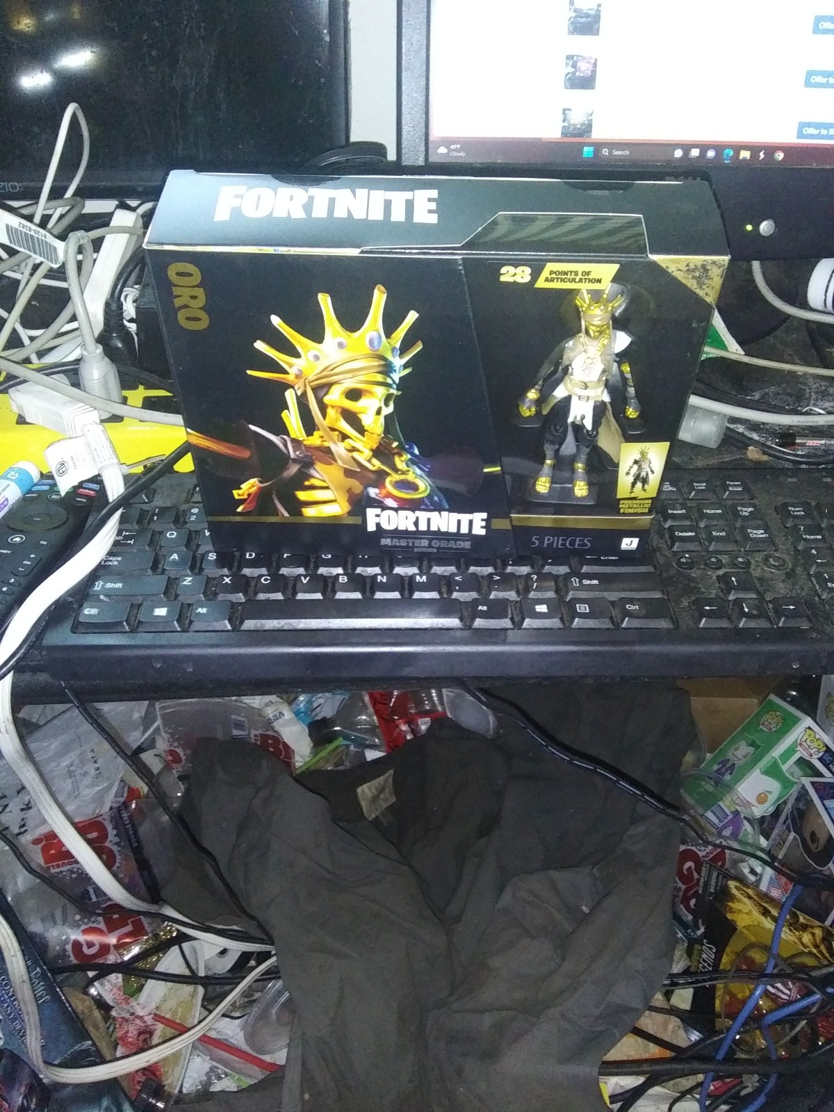 Fortnite master grade series oro
