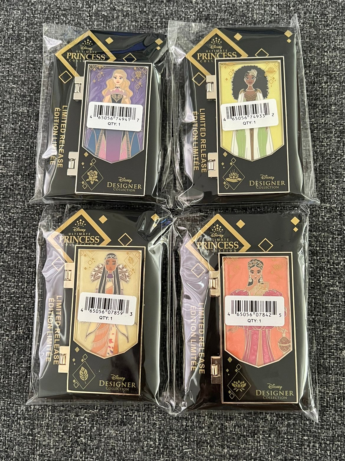 Disney Ultimate Princess Collection Pin Limited Release