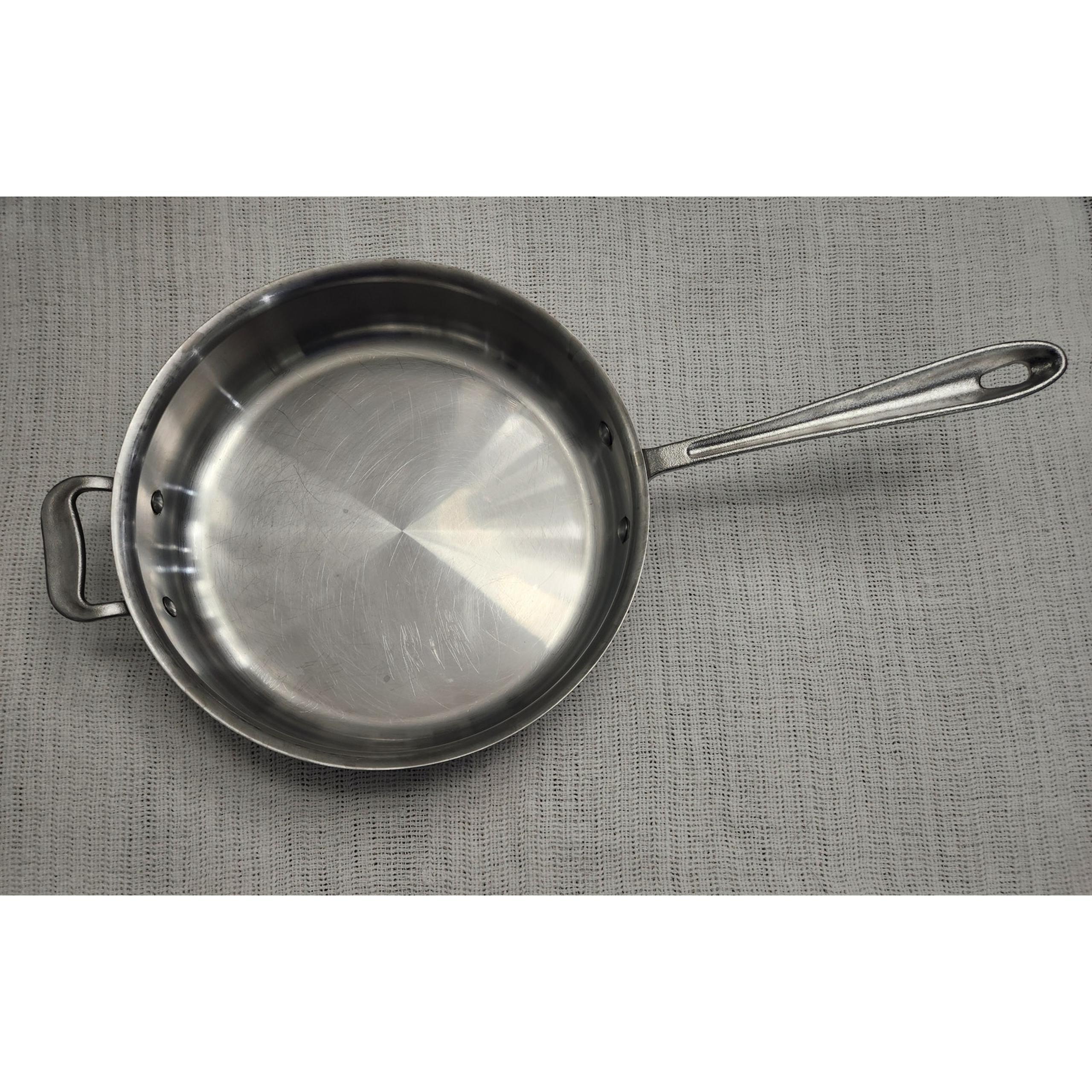 All-Clad Master Chef 403 Vintage 11″ Stainless Saute Pan – USA Made