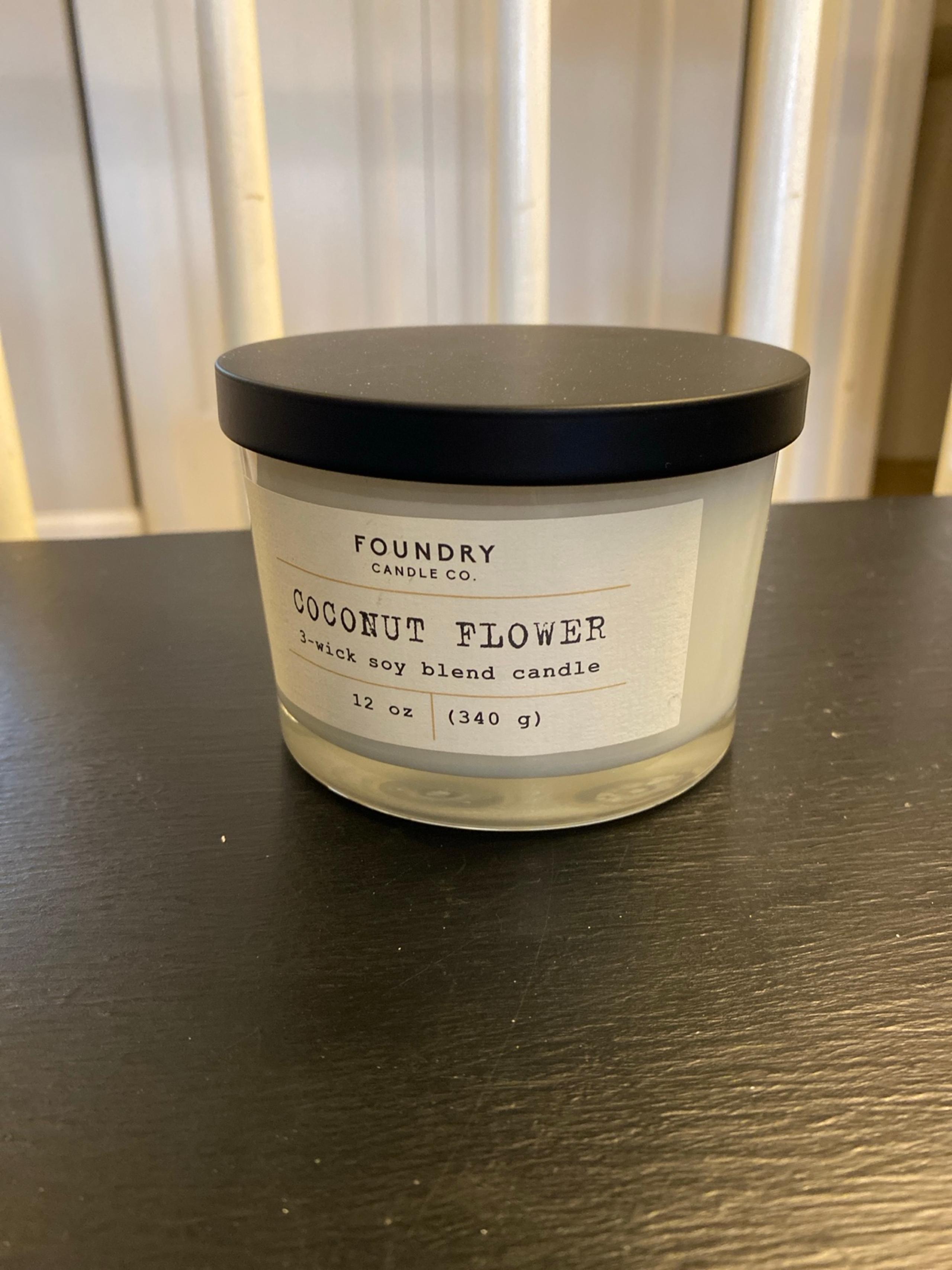Candle/Coconut flower 3wick candle soyBody - Bath & Body Works