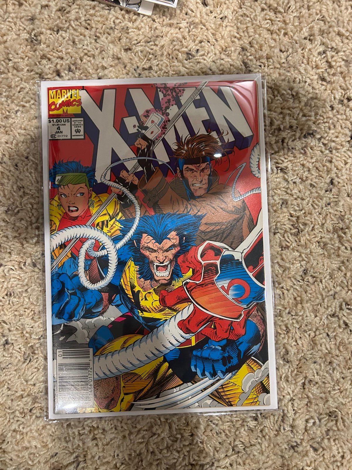 X-Men issue 4 first appearance of omega red vf-nm