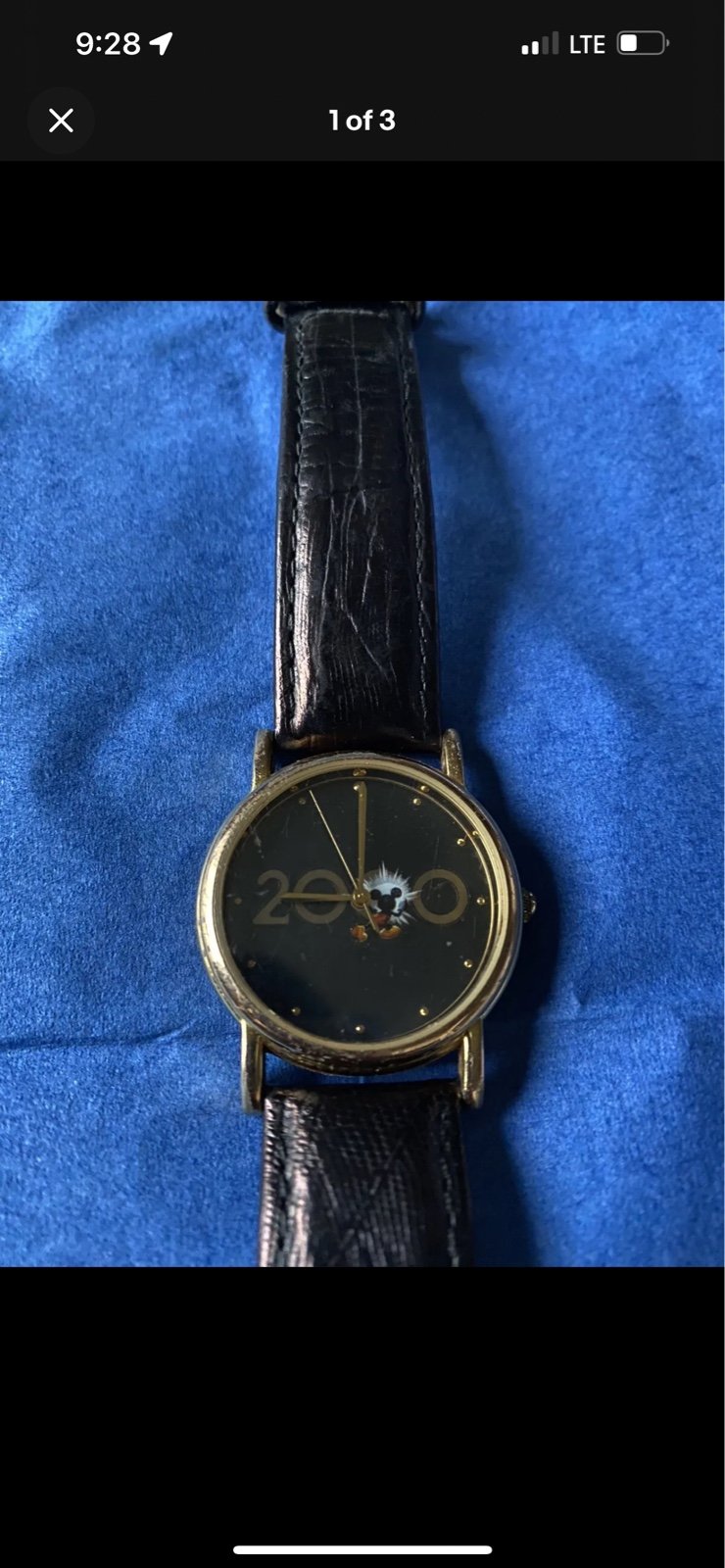 The Disney Catalog, 2000 Wrist Watch Mickey Mouse Japan