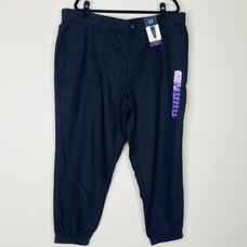 New Gap Twill Jogger Cotton Lyocell Pants Women's Size XXL