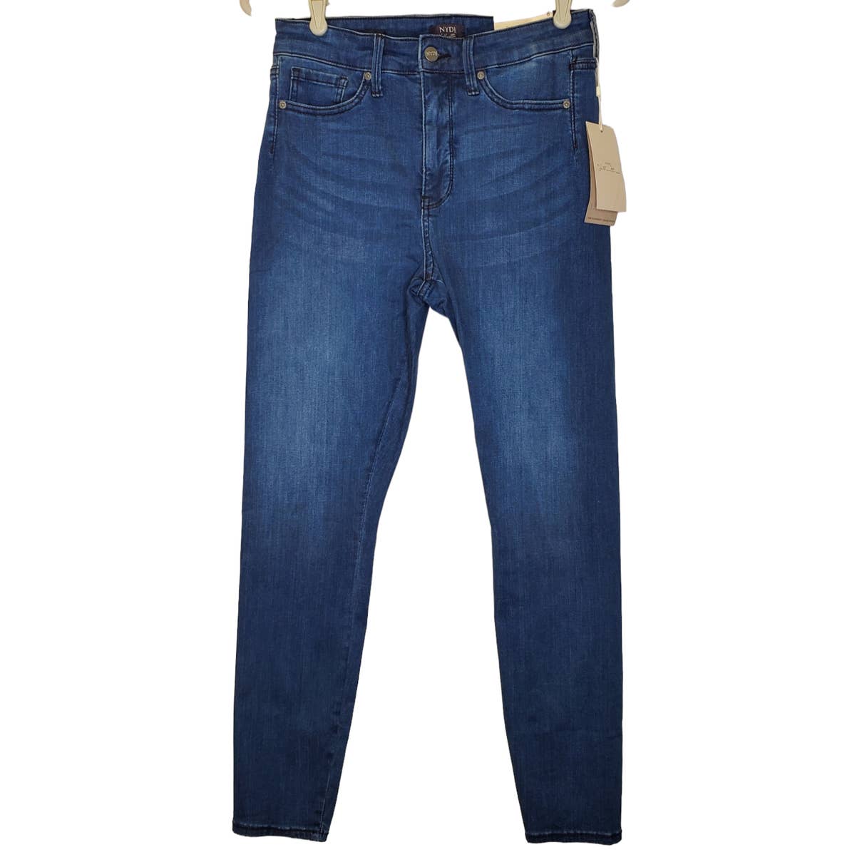 NEW NYDJ 6 Ami Skinny Seamless Amour Dark Wash Jeans Slimming Comfort Stretch