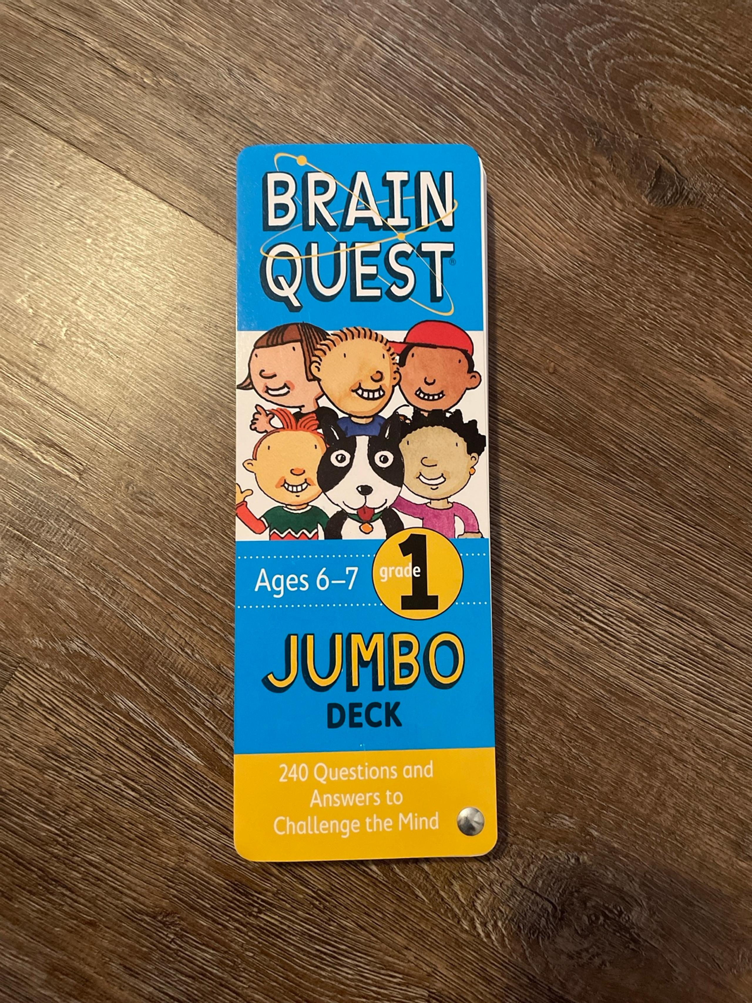 Brain Quest Grade 1 Jumbo Deck