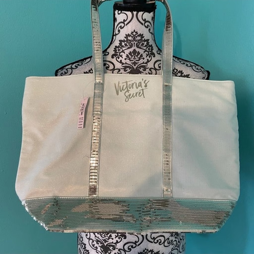 Victoria’s Secret Sequined Tote NWT Beautiful