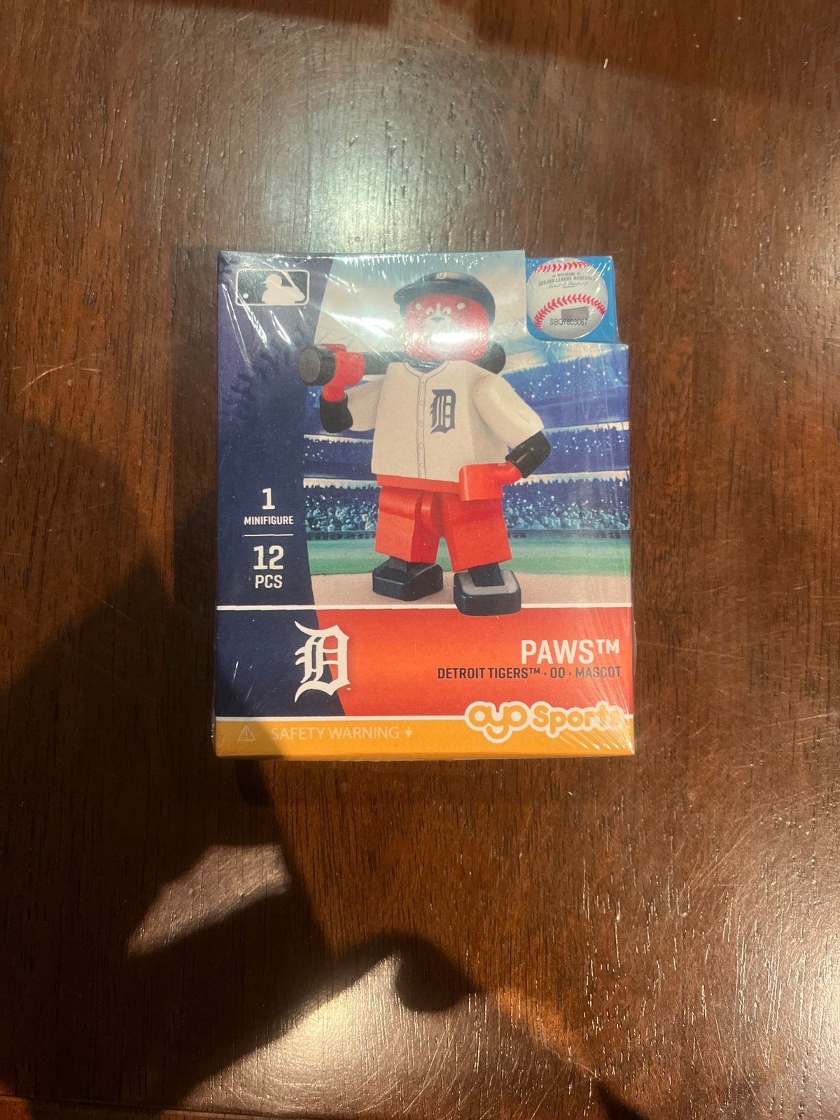 Brand New OYO Sports Detroit Tigers PAWS MLB Mascot Mini Figure Lego compatible