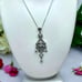 STUNNING Vintage Judith Jack Sterling Necklace