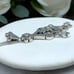 STUNNING Vintage Judith Jack Sterling Necklace