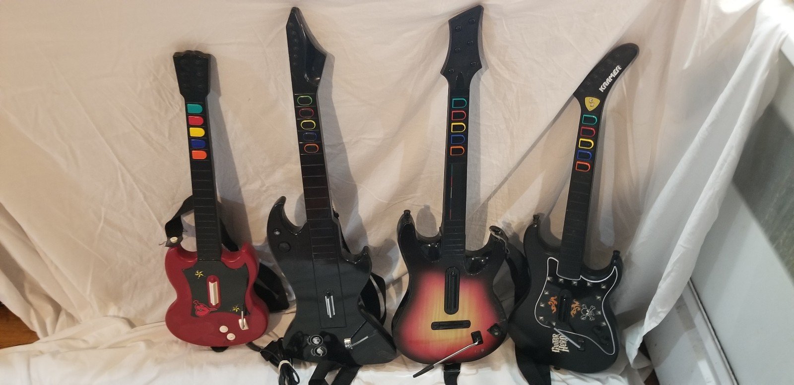 Rock band guitar hero lot
