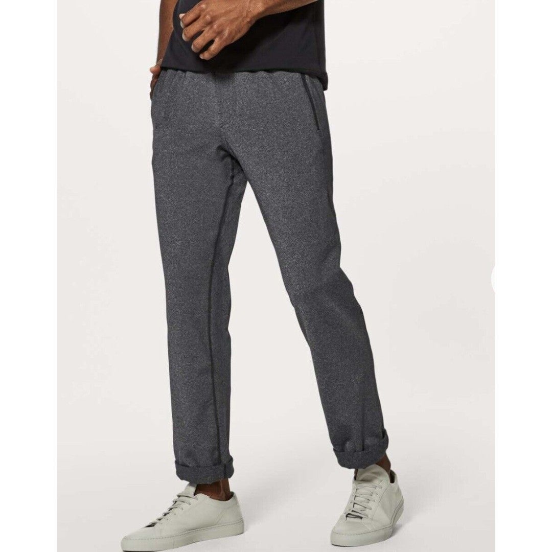Lululemon Discipline Pants Athletic Jogger Sweatpants Zipped Pockets Reflective