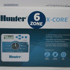 Hunter XC-600i X-Core Indoor Controller Timer 6 Stations Zones Xcore Clock 120V