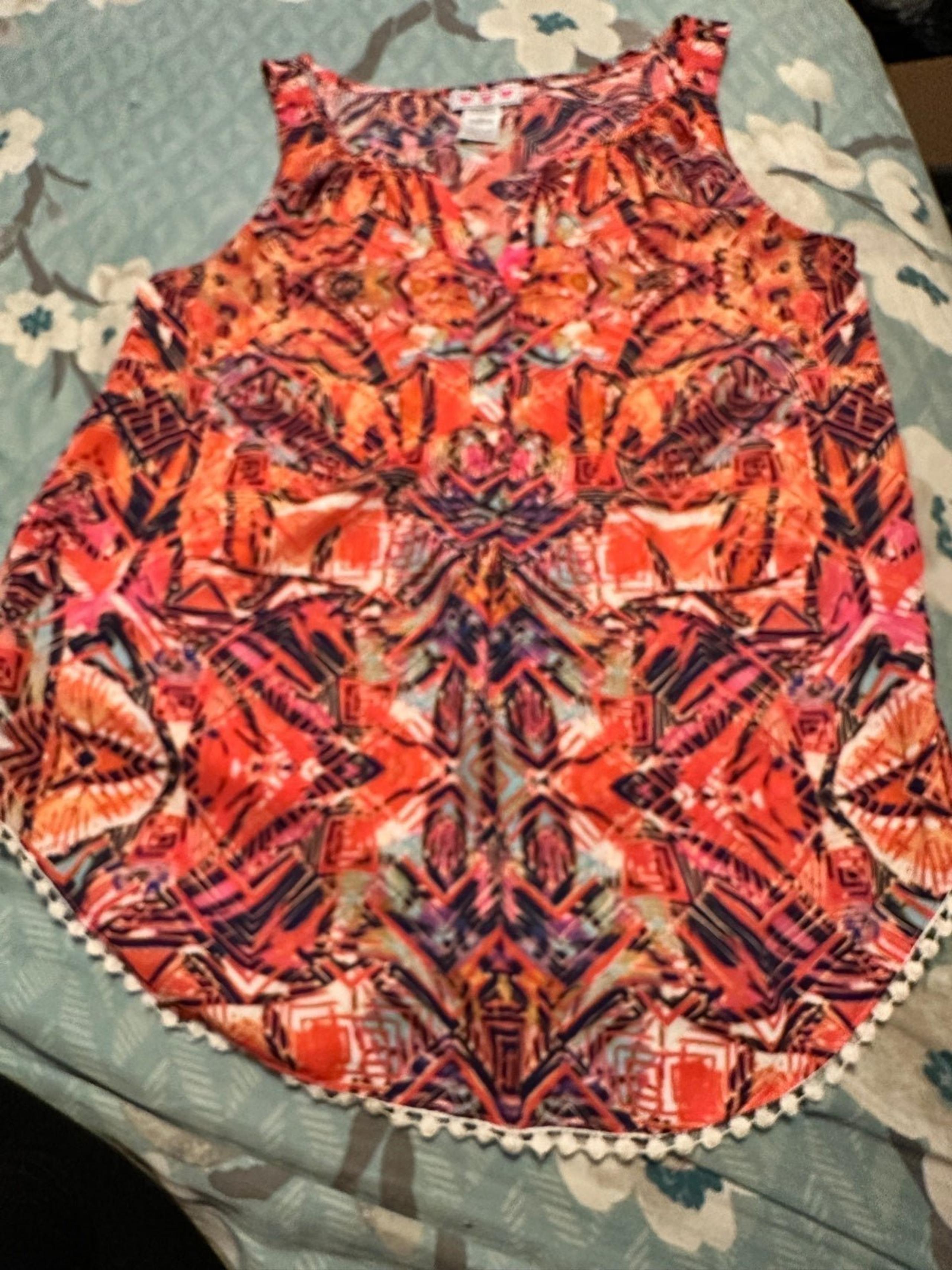 Trixxi xs tank top colorful