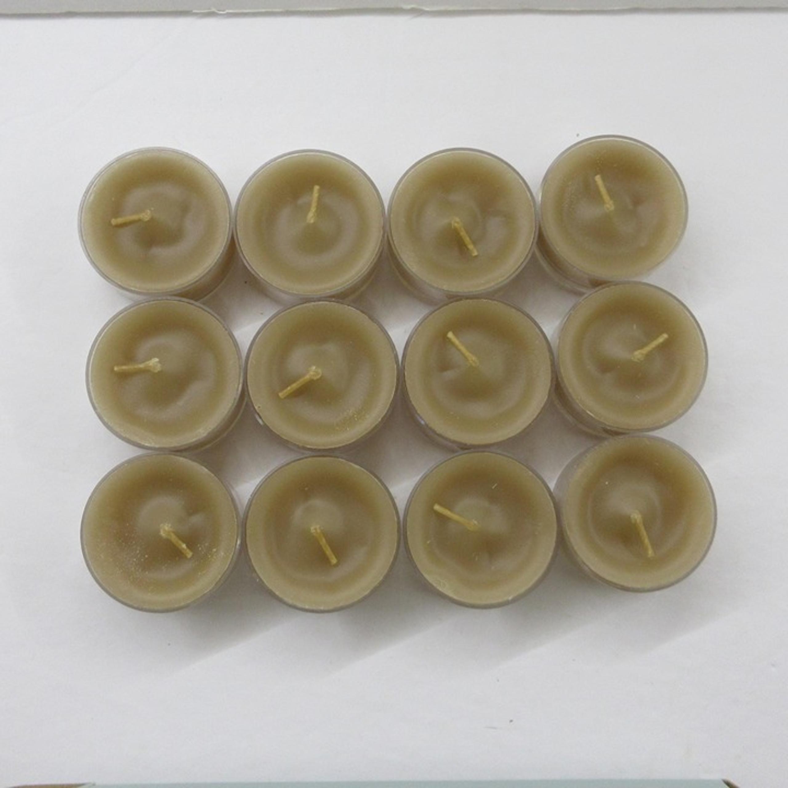 PartyLite CEDAR PATCHOULI Scented Tealight Candles V04423 Box of 12 NEW
