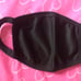 50 black face masks bundle