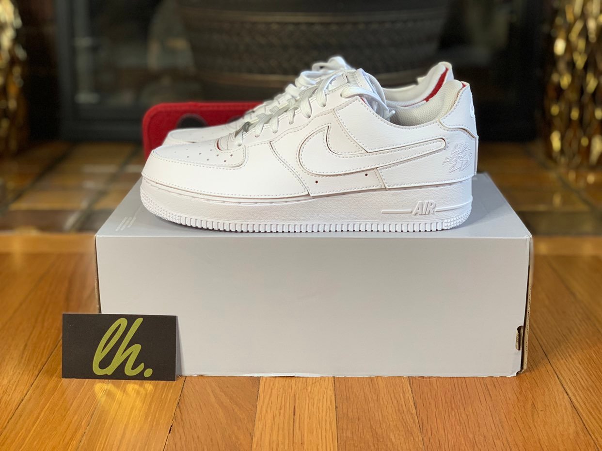 Size 6 Nike Air Force 1/1 White