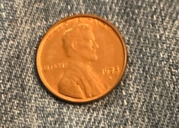 1973, Lincoln Cent