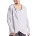Athleta Purana Wrap Hooded Sweatshirt Gray Size XS