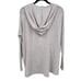 Athleta Purana Wrap Hooded Sweatshirt Gray Size XS