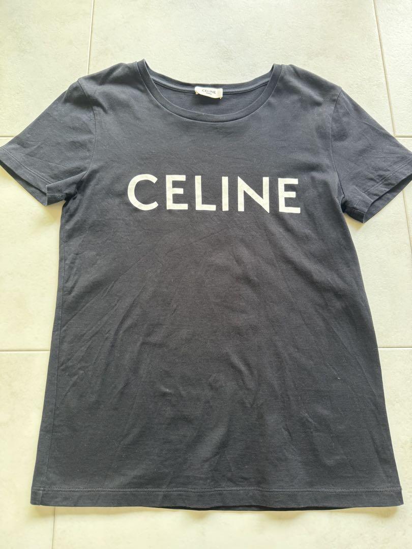 CELINE ブラック Tシャツ XS CELINE ブラック Tシャツ XS