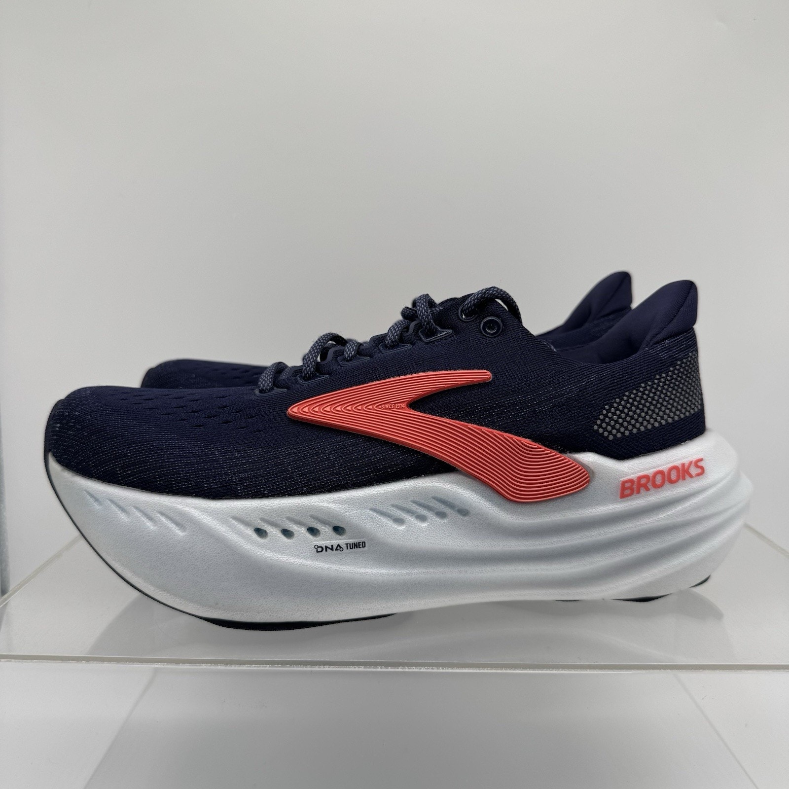Brooks Glycerin Max 1204361B439 Blue Red Running Shoes Cushion Women Size 9.5