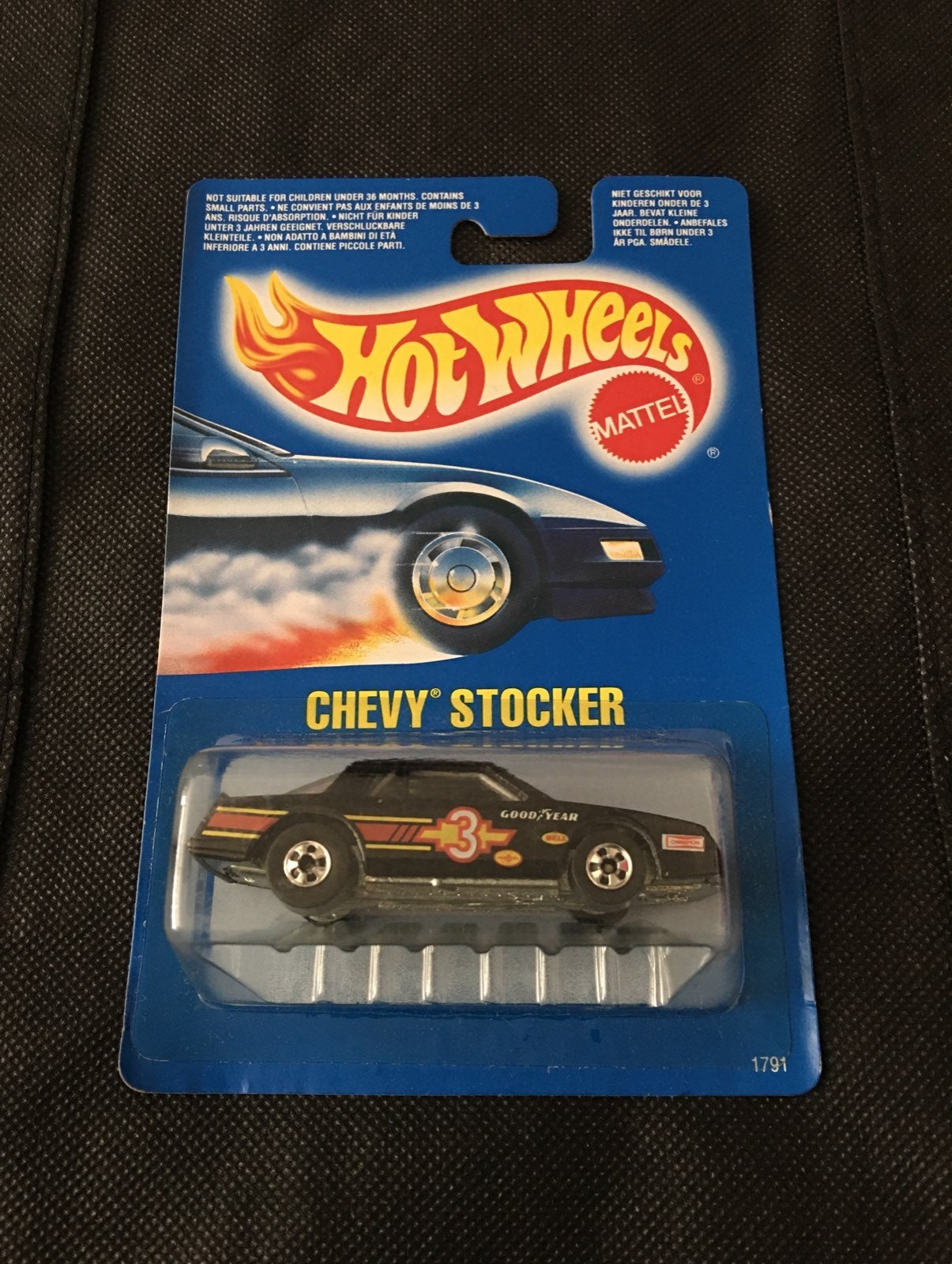 1989 Hot Wheels International Card VHTF
