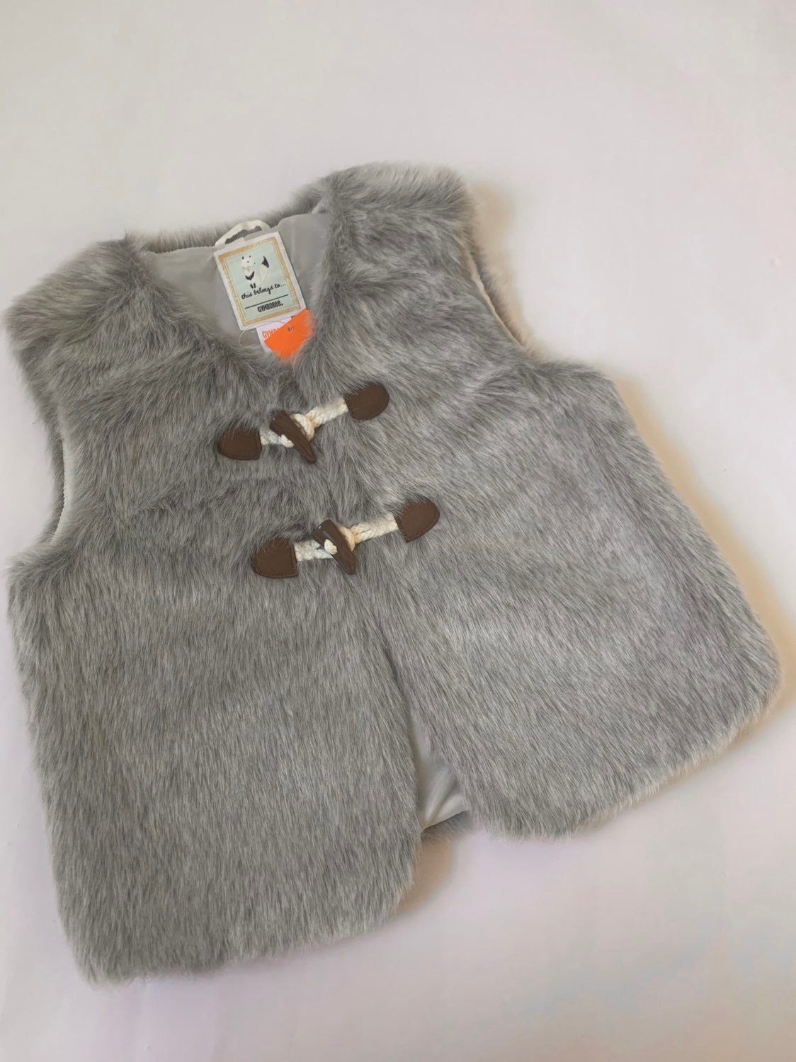 NWT Gymboree Girls Faux Fur West Size l (10-12)