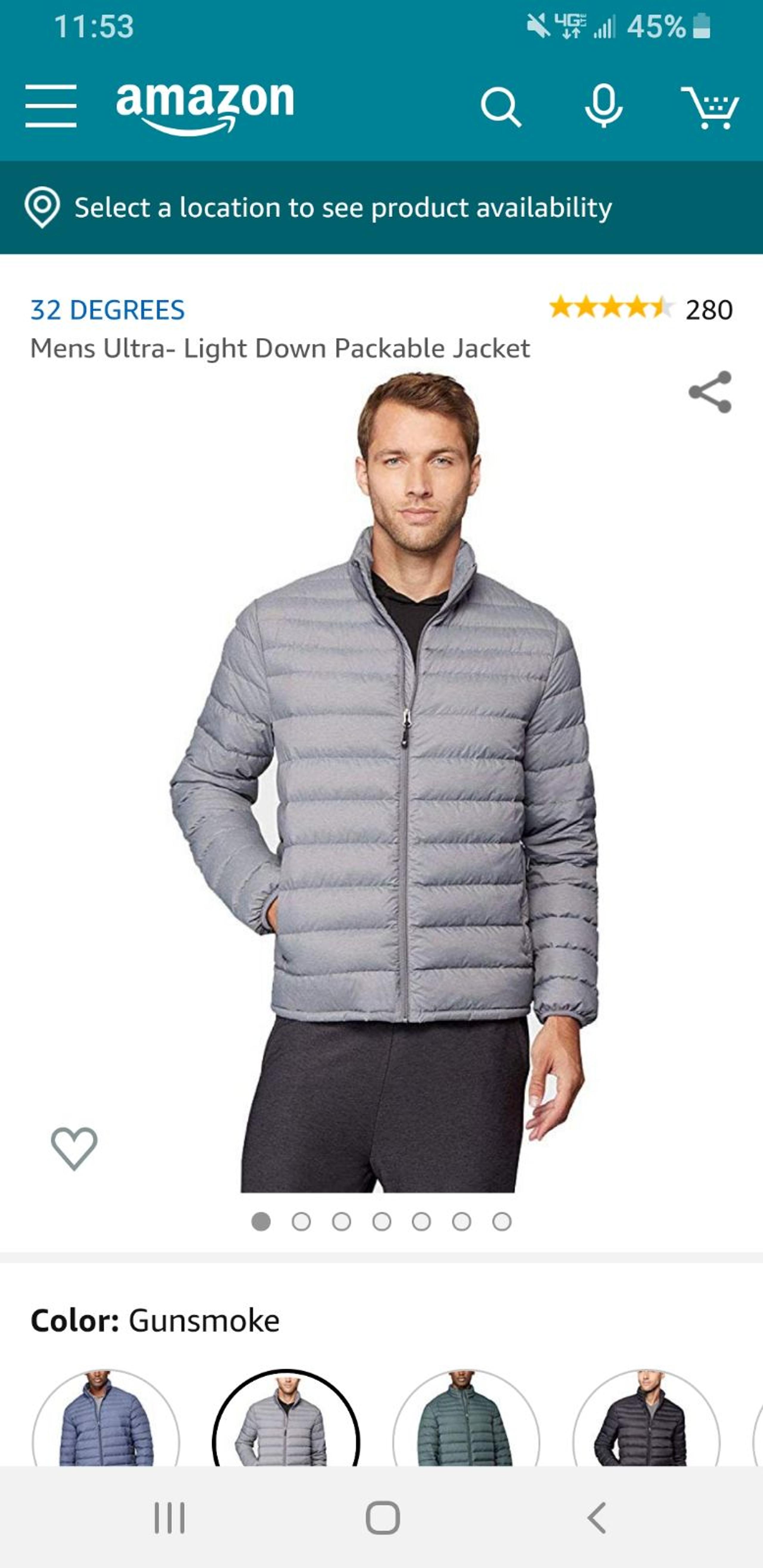 Ultra Light Down Jacket (Packable)