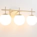 AIJIASI Bathroom 3-Light Vanity Fixtures