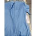 Reformation Bradley Mini Dress Mock Neck Morning Glory Chambray Blue Womens Sz 4