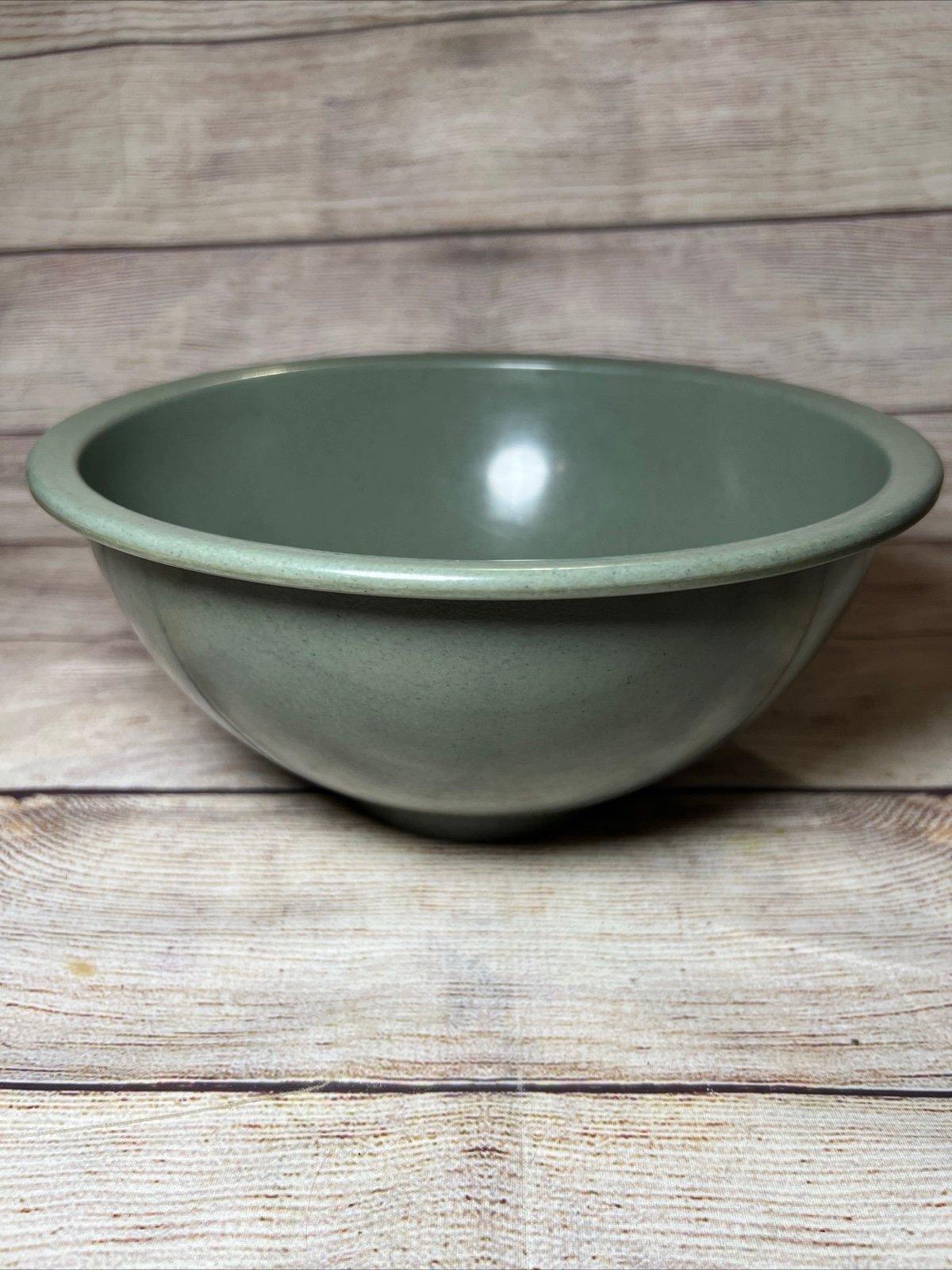 Vintage Texas Ware Gray Melamine Melmac Medium Mixing Bowl #118 10”