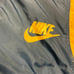 Nike 1986 Boston Marathon Windbreaker Jacket John Hancock Navy Yellow Mens Med