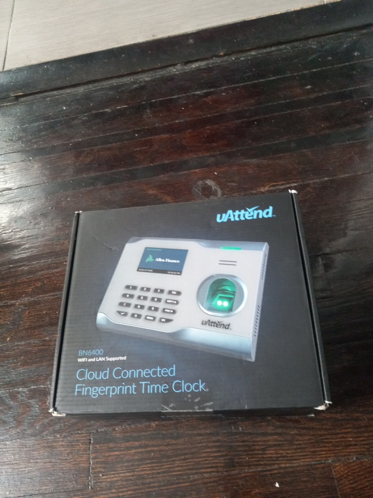 uAttend Cloud-Connected Fingerprint Time Clock BN6400
