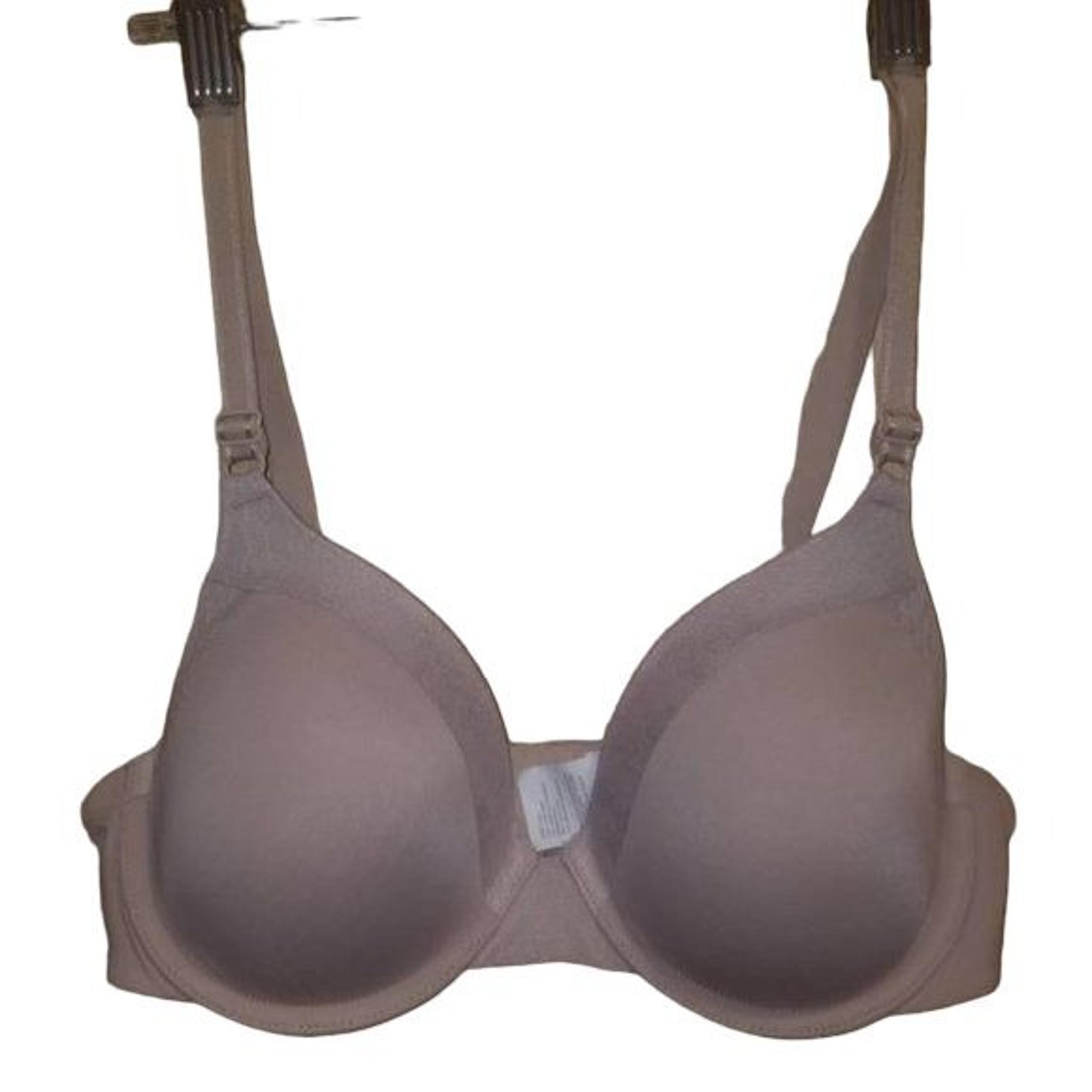 Warner's Women's Smooth Lace Trim FX T-Shirt Underwire Bra Sz. 34B Beige
