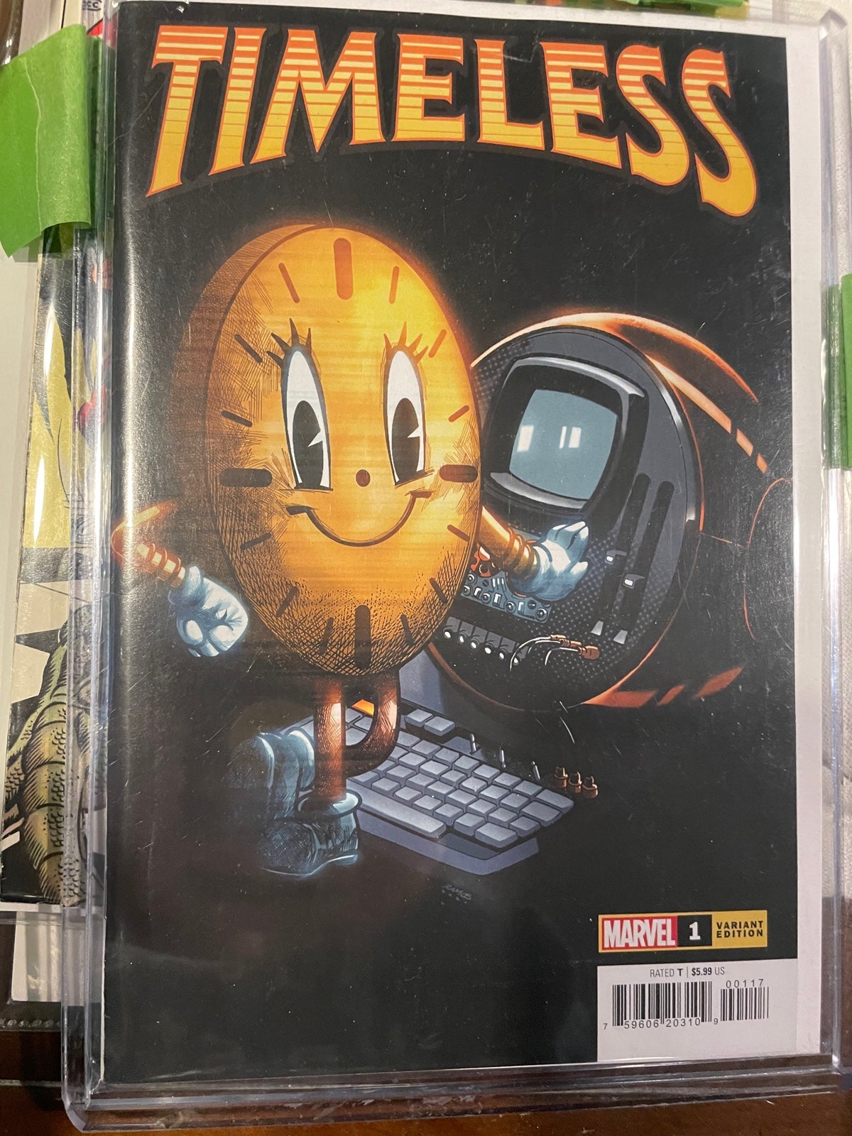 Marvel comic book Timeless #1