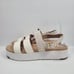 Ugg Women's White & Beige Platform Sandals S/N1099808 US Size 12
