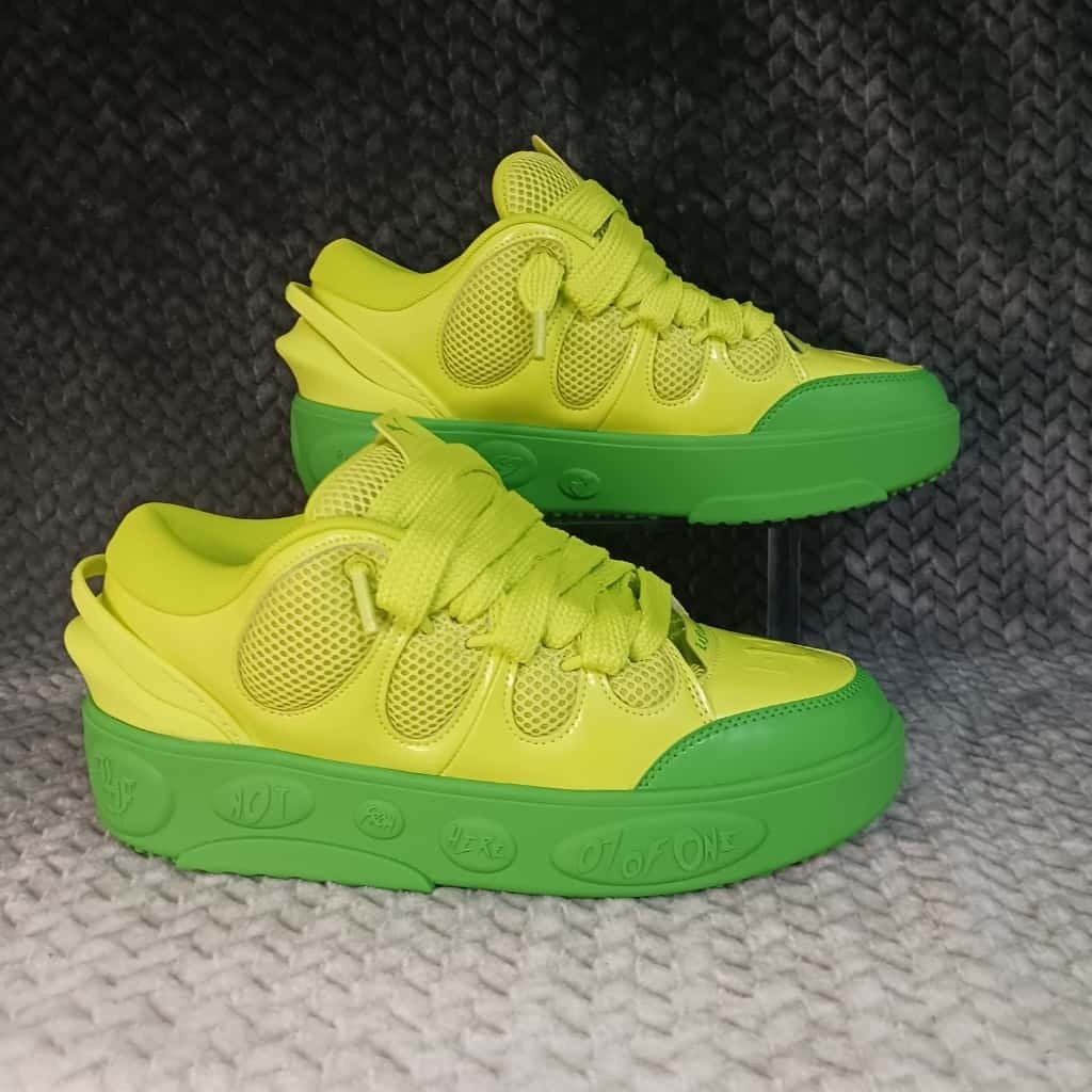 PUMA x Lamelo Ball LaFrance Assist Lifestyle Shoes Mens Green Lime Grinch Sz 10